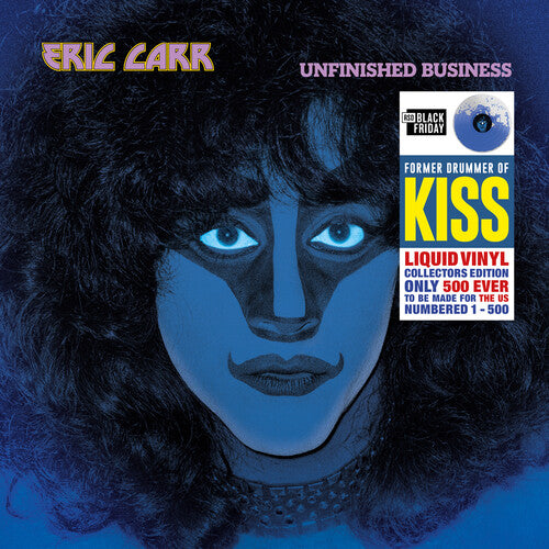 Eric Carr Unfinished Business: The Liquid Vinyl Numbered Edition - Record Album - Vinyl LP