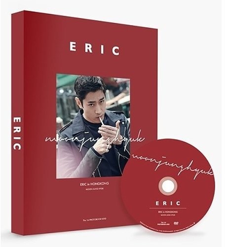 Eric in Hongkong:Moon Jung Hyuk 1st Photobook - DVD