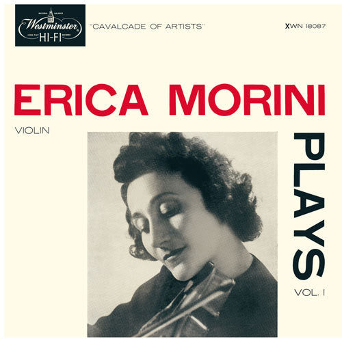 Erica Morini Erica Morini Plays Vol. 1 - Record Album - Vinyl LP