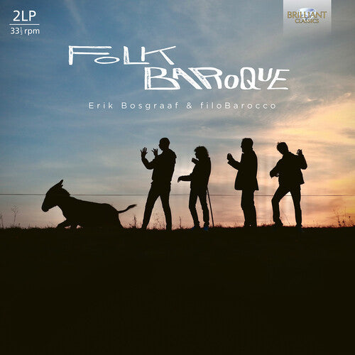 Erik Bosgraaf Folk Baroque (2 LP - colored vinyl) - Double Record Album - Vinyl LP