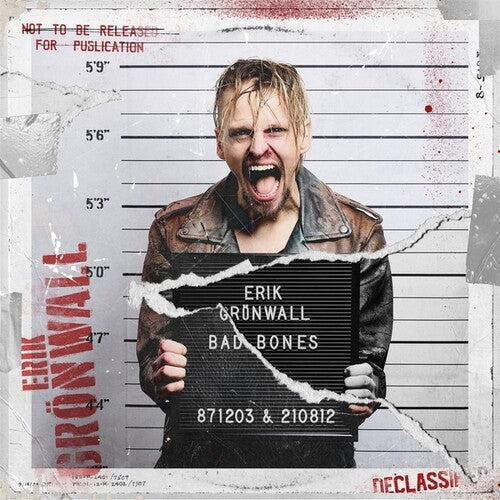 Erik Gronwall Bad Bones - Record Album - Vinyl LP