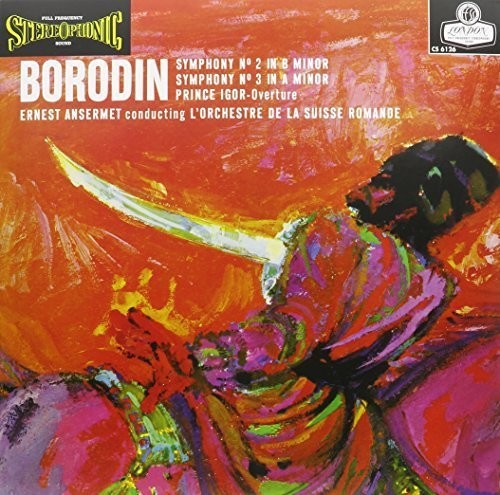 Ernest Ansermet Borodin Symphonies Nos. 2 & 3 - Record Album - Vinyl LP