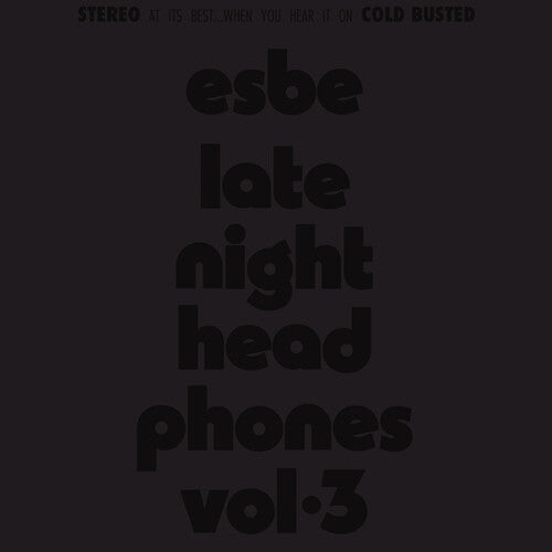 Esbe Esbe - Late Night Headphones Vol. 3 - Double Record Album - Vinyl LP