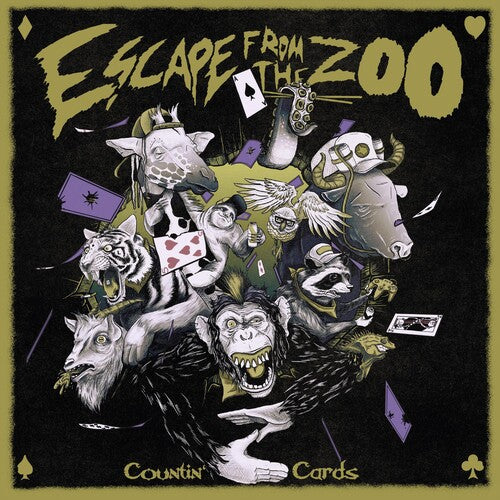 Escape From the Zoo Countin' Cards - Record Album - Vinyl LP