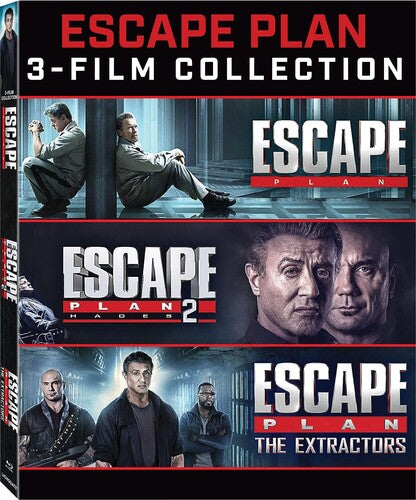 Escape Plan 1-3 Escape Plan: 3-Film Collection - Blu-Ray