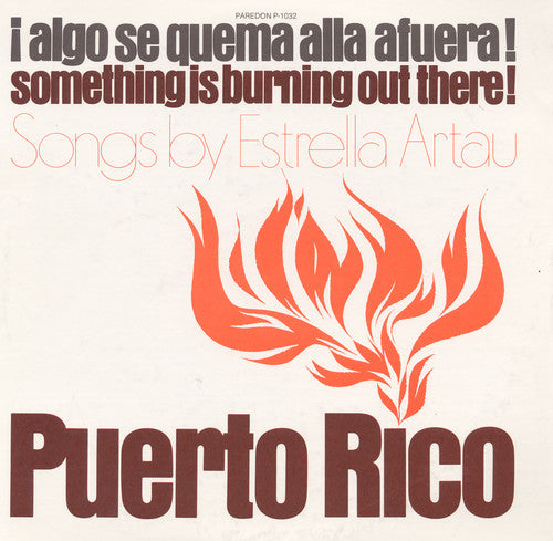 Estrella Artau Puerto Rico: Algo Se Quema Alla a Fuera - CD Album