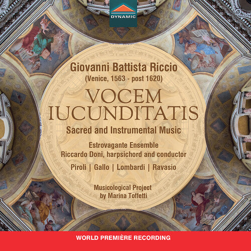 Estrovagante Ensemble Giovanni Battista Riccio: Vocem iucunditatis, Sacred and Instrumental Music - CD Album