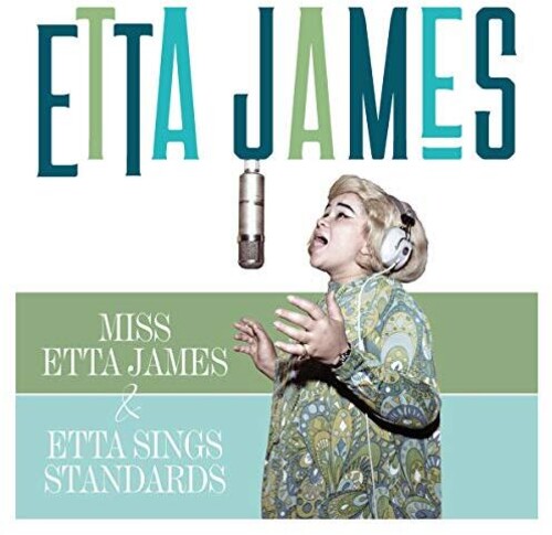 Etta James Miss Etta James & Etta Sings Standards - Record Album - Vinyl LP