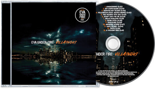 Eva Under Fire Villainous - CD Album