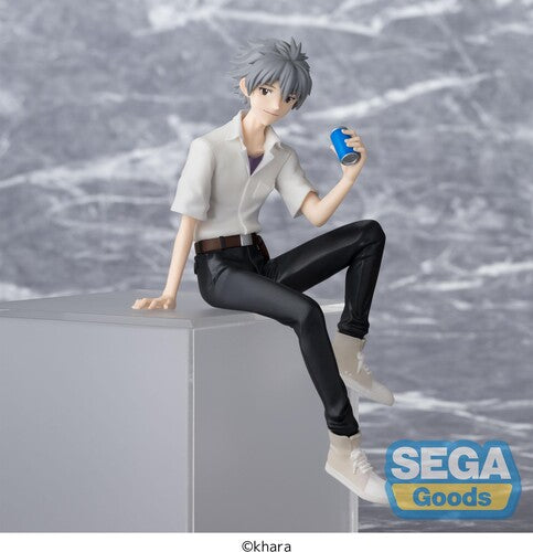 Evangelion Theatrical Ed Perching Kaworu Statue Sega Evangelion: New Theatrical Edition PM Perching Kaworu Nagisa Statue - Collectibles