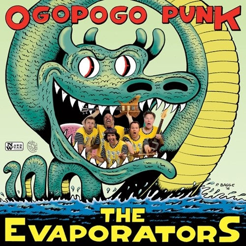 Evaporators Ogopogo Punk - Record Album - Vinyl LP