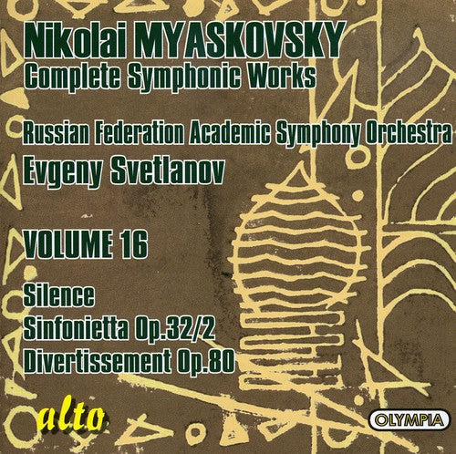Evgeny Svetlanov Silence Op 9 / Sinfonietta / Divertissement - CD Album