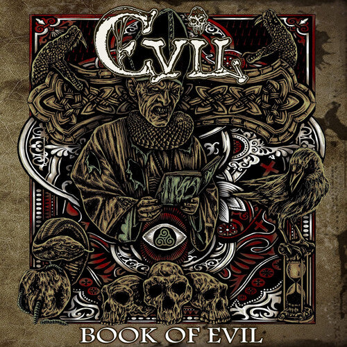 Evil Book of Evil (Gold) - Record Album - Vinyl LP