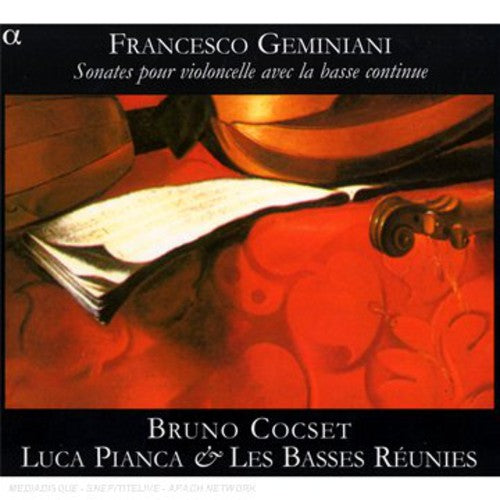F. Geminiani Cello Sonatas Op 5 - CD Album