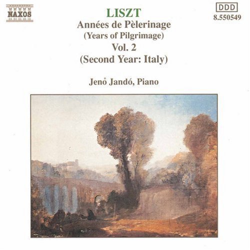 F. Liszt Annees de Pelerinage Vol. 2 - 2-Disc CD Album