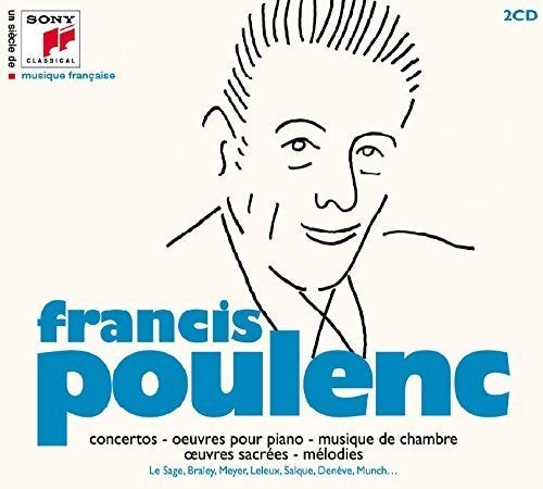 F. Poulenc Un Siecle De Musique Fracaise: Francis Poulenc - 2-Disc CD Album
