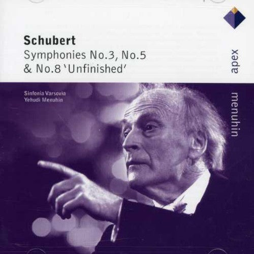 F. Schubert Schubert: Sym Nos 3 / 5 & 8 - CD Album
