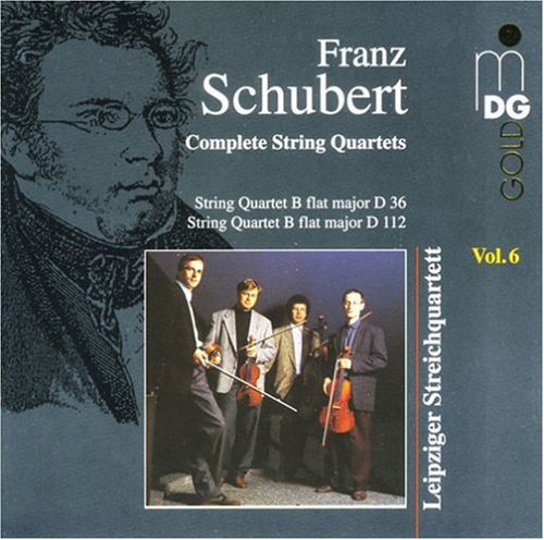 F. Schubert String Quartets 6 - CD Album
