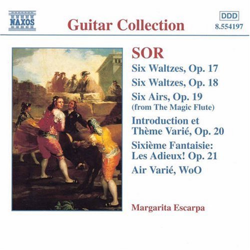 F. Sor Guitar Music Opp 17-21 - CD Album
