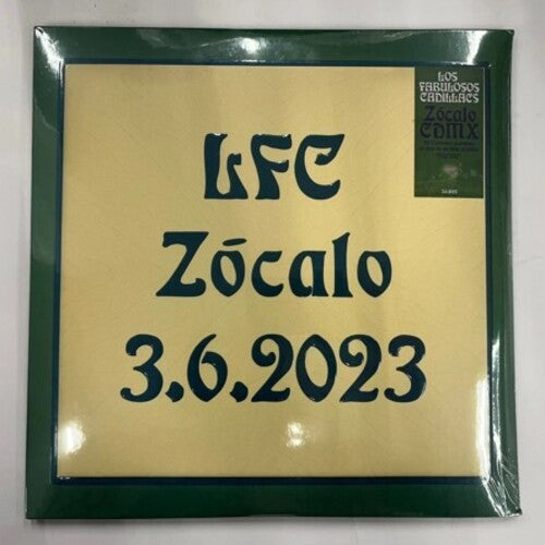 Fabulosos Cadillacs En Vivo En El Zocalo De Mexico - Triple Record Album - Vinyl LP