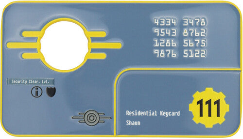 Fallout 4 - Vault 111 Ltd Security Keycard Replica Fallout 4 - Limited Edition Replica - Vault 111 Security Keycard - CD Album
