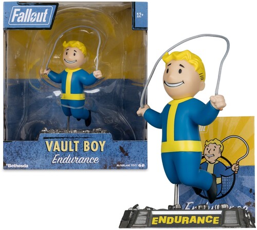 Fallout Vault Boy - Endurance Figure McFarlane Toys - Fallout - Vault Boy (Endurance) 5" Posed Figure - CD Album