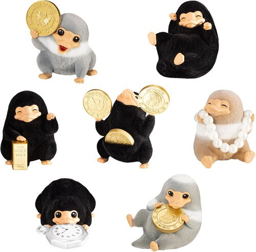 Fantastic Beasts Niffler Blind Box Pdq 6Ct Dis Beast Kingdom - Fantastic Beasts and Where to Find Them - Niffler Blind Box PDQ 6ct Display - 6-Disc Collectibles