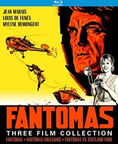 Fantomas 1960s Collection Fant�mas Three Film Collection - 2-Disc Blu-Ray Set