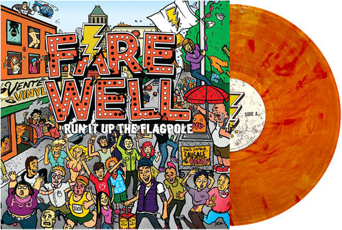 Farewell Run It Up The Flagpole - Record Album - Vinyl LP