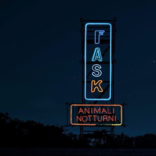 Fast Animals & Slow Kids Animali Notturni (Blue Vinyl) - Record Album - Vinyl LP