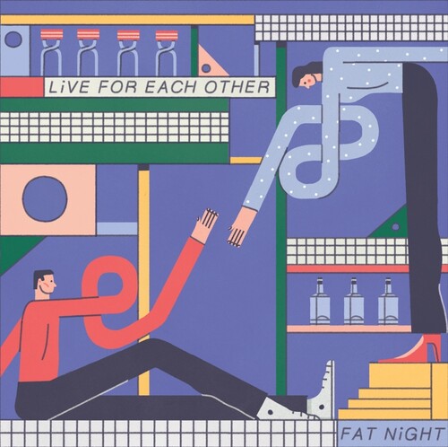 Fat Night Live for Each Other - Record Album - Vinyl LP