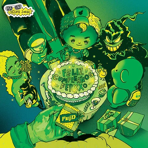 Feid Feliz Cumpleanos Ferxxo Te Pirateamos El Album - Record Album - Vinyl LP