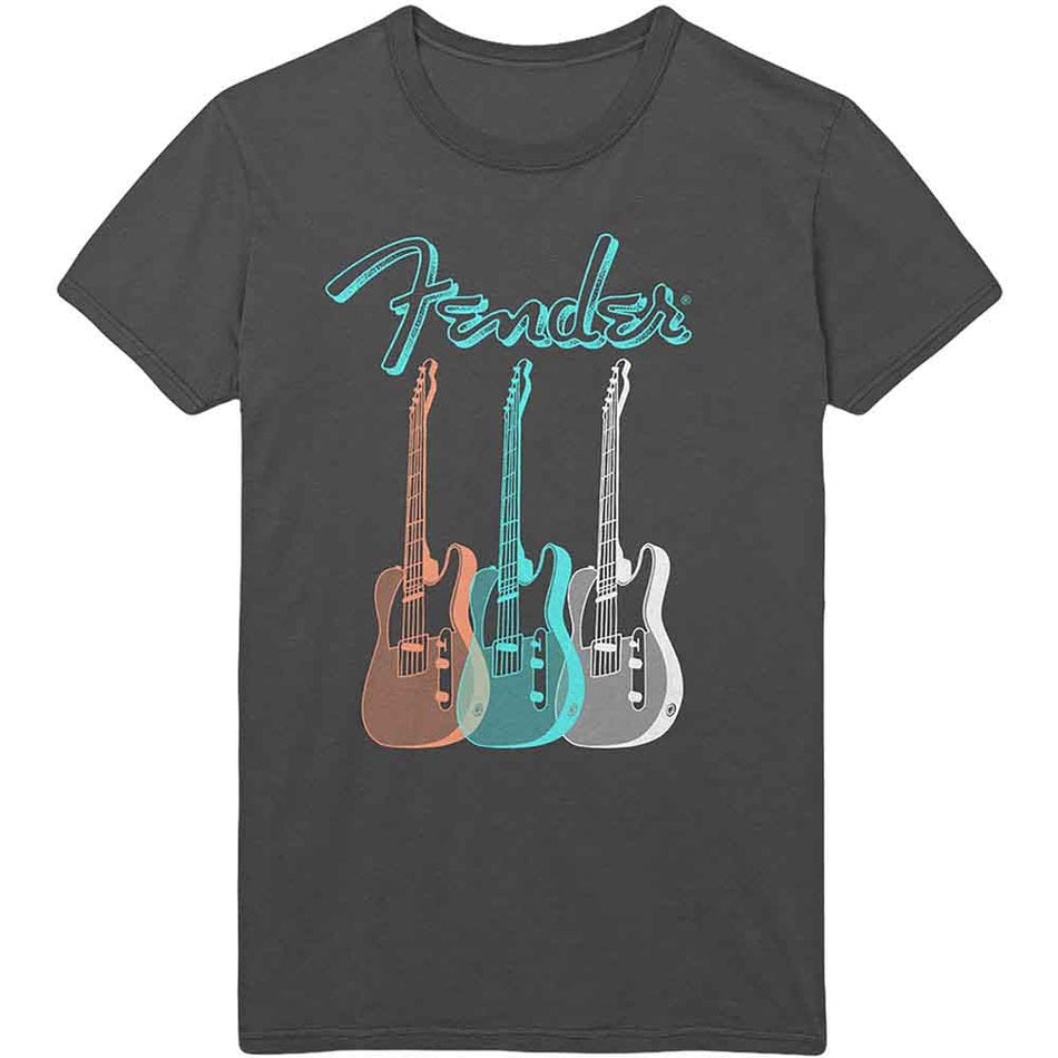 Fender Triple Guitar Grey