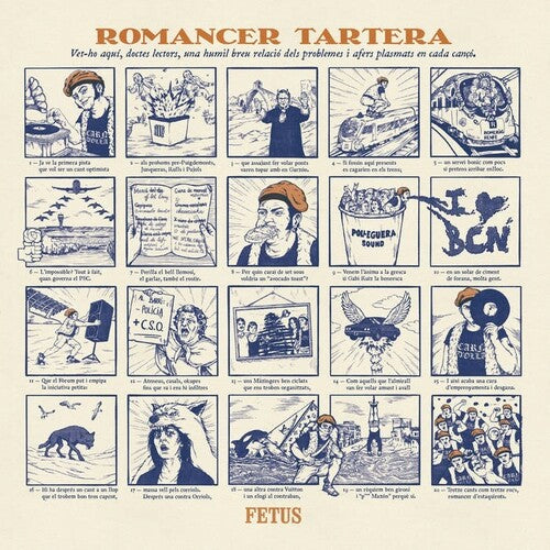 Fetus Romancer Tartera - Record Album - Vinyl LP