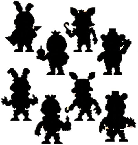 Figgyz Five Nights at Freddys Blind 12Ct Pdq FiGGYZ - Five Nights at Freddy's - Wv1 Magnetic Collectible Blind Box 12ct Display - Collectible Blind Box