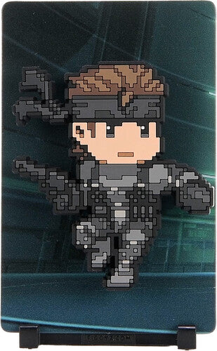 Figgyz Metal Gear Solid 2 Solid Snake (Hero Pose) FiGGYZ - Metal Gear Solid 2 - Solid Snake (Hero Pose) Magnetic Collectible - Magnetic Collectible