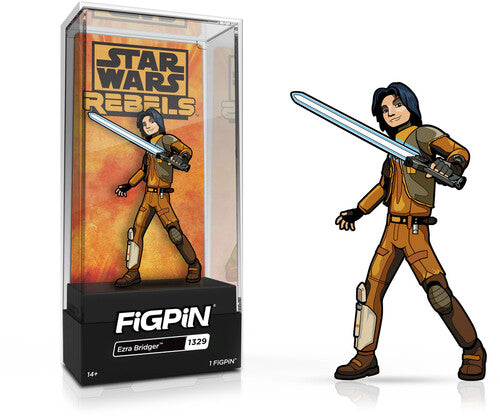 Figpin Star Wars Rebels Ezra Bridger Enm Pin 1329 FiGPiN - Star Wars: Rebels - Ezra Bridger Enamel Pin (1329) - Collectibles