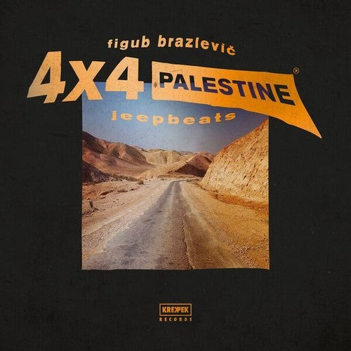 Figub Brazlevic 4X4 Jeep Beat - Record Album - Vinyl LP