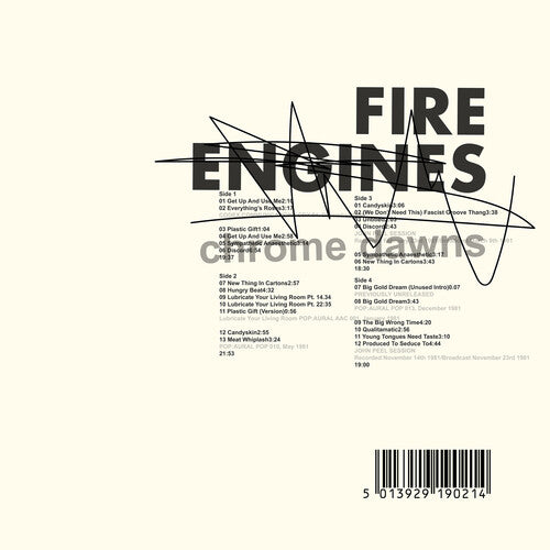 Fire Engines Chrome Dawns - Double Record Album - Vinyl LP
