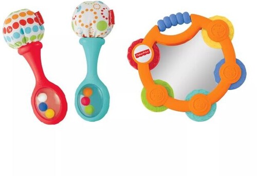 Fisher Price Fisher Price Tambourine & Maracas Gift Pack - CD Album