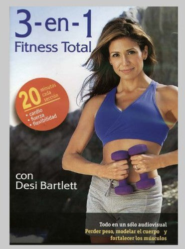 Fitness Total: Cardio Fuerza Flexibilidad - DVD