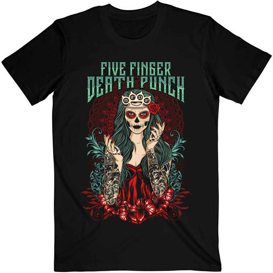 Five Finger Death Punch Lady Muerta Black