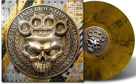 Five Finger Death Punch Legacy [Explicit Content] (Indie Exclusive, Limited Edition, 140 Gram "Amber Wave" Colored Vinyl)