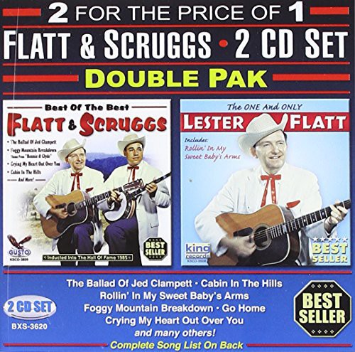 Flatt & Scruggs Double Pak - 2-Disc CD Album