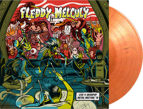 Fleddy Melculy Live At Graspop Metal Meeting '18 - Record Album - Vinyl LP