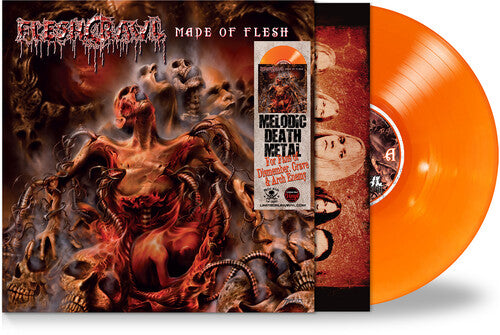 Fleshcrawl Made of Flesh - Record Album - Vinyl LP