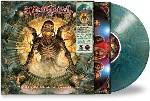 Fleshcrawl Structures of Death - Record Album - Vinyl LP