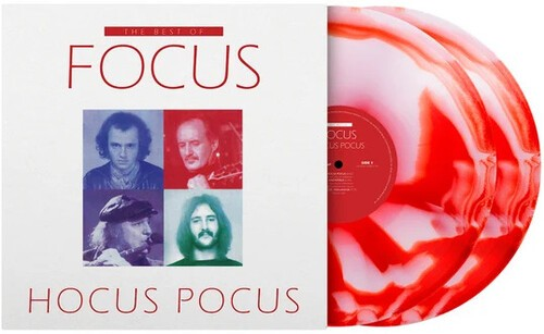 FOCUS Best Of Focus (Hocus Pocus) (Limited Edition, 140 Gram Red & White Swirl Colored Vinyl) [Import] (2 Lp's)