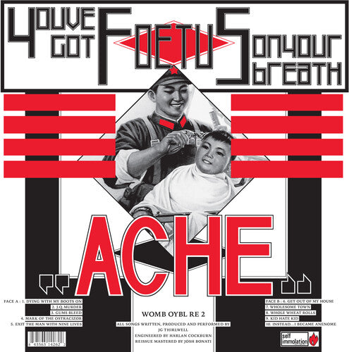 Foetus ACHE - Record Album - Vinyl LP