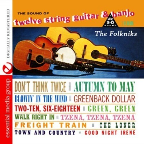 Folkniks Sound of Twelve String Guitar & Banjo - CD Album